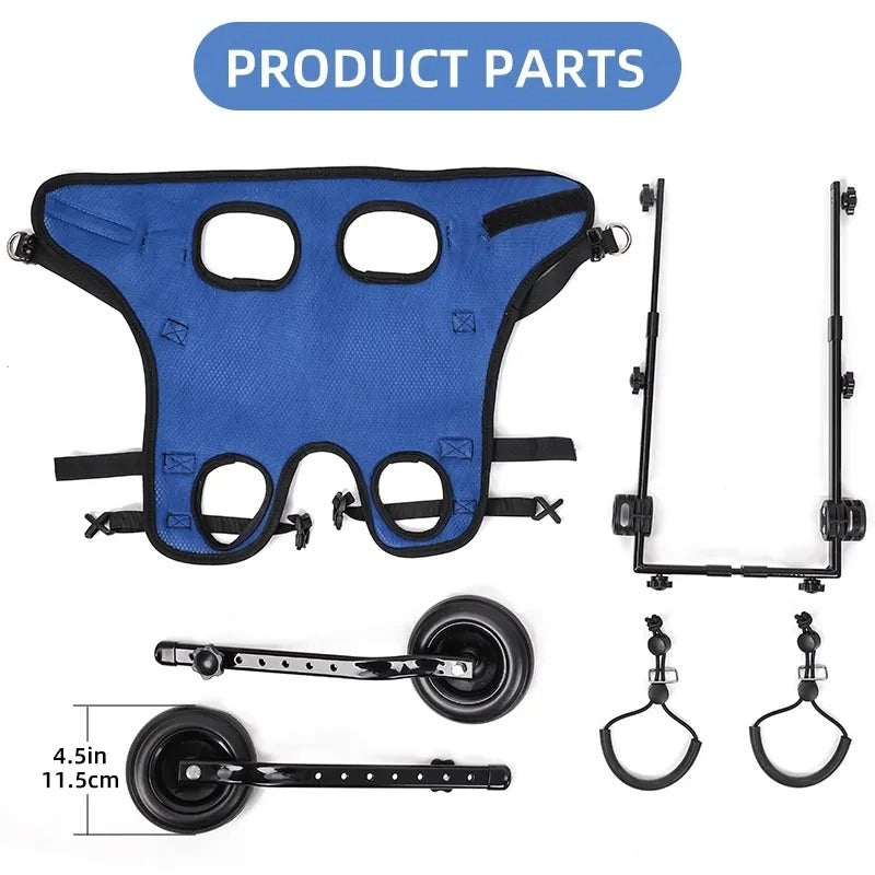 Adjustable Mobility Aid Ergonomic Dog Wheelchair - Image 6