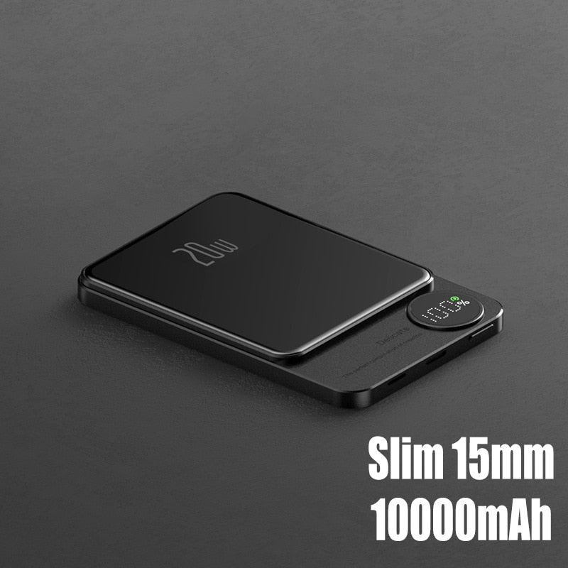 Mini Slim Magnetic Magsafe Wireless Charger Powerbank - Image 4