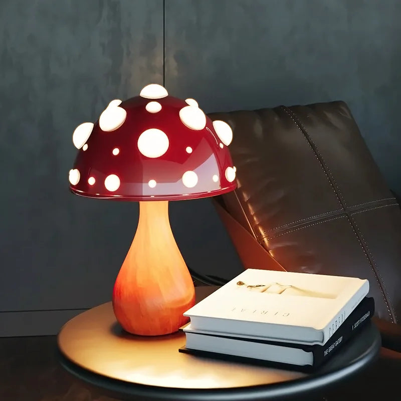 Tricolored Mushroom Warm Light Atmosphere Lamp - Image 1