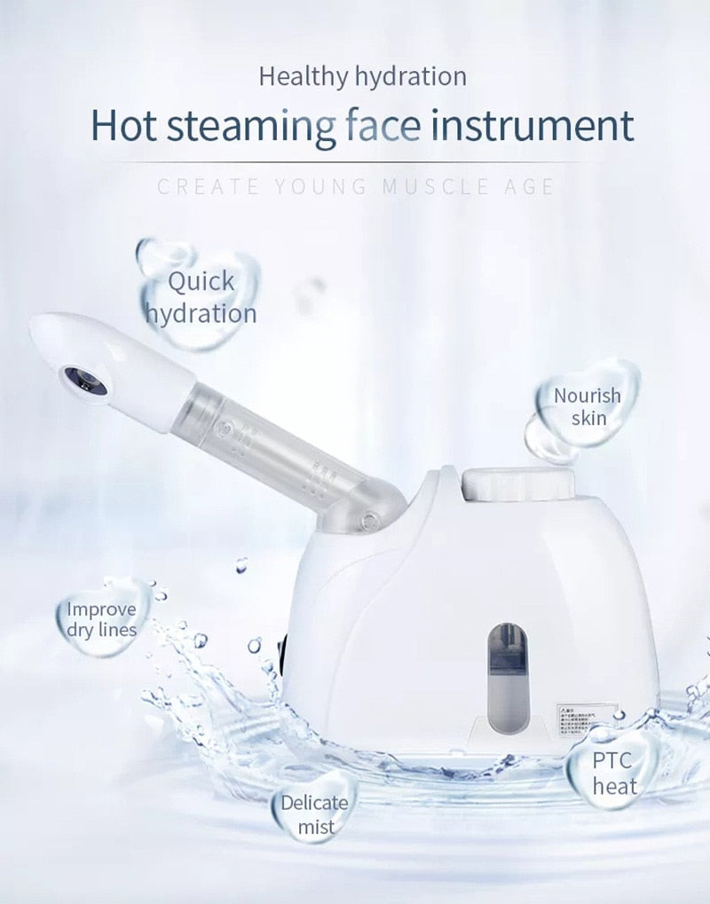 Home Spa Mist Humidifier Facial Steamer - Image 8