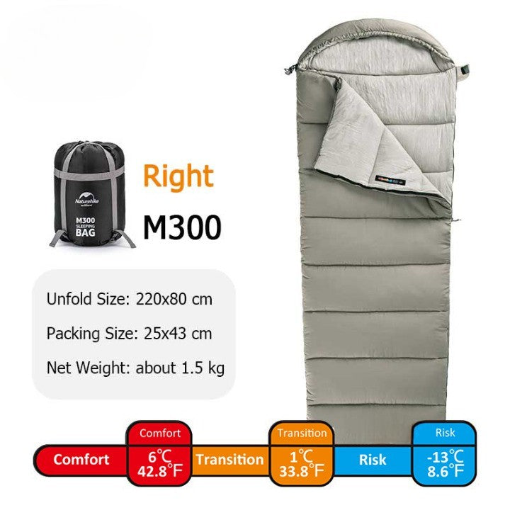 All-Season Adjustable Comfy Camping Sleeping Bag - Image 12