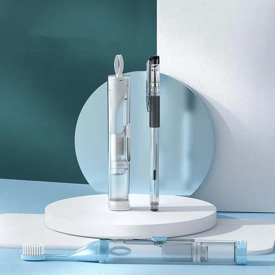 All-in-One Travel-Friendly Toothpaste Dispenser Toothbrush - Image 1