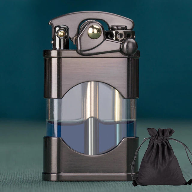 Elegant Retro Slim Metal Lighter - Image 12