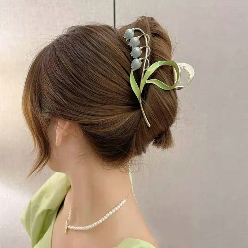 Bluebell Floral Hair Claw Clip - Image 3