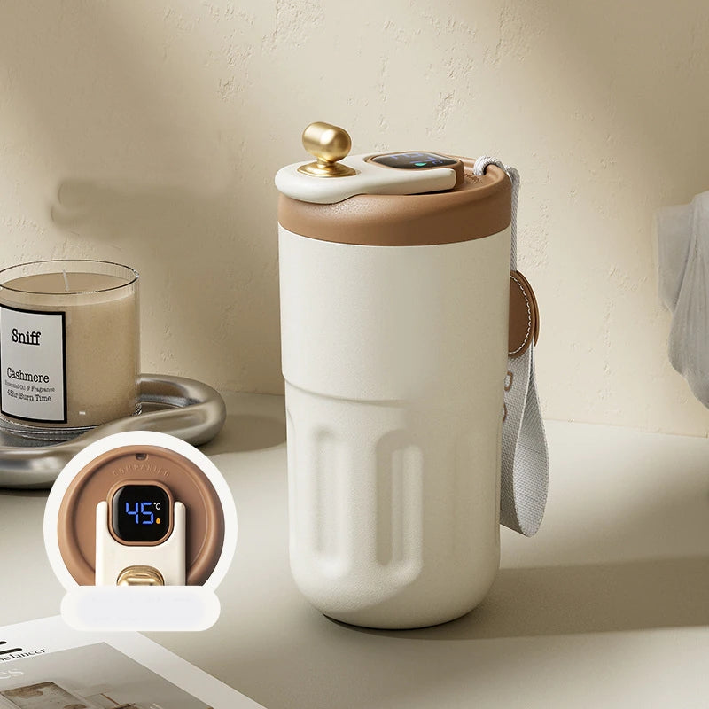 Portable Smart Stainless Steel Coffee Cup - Image 6