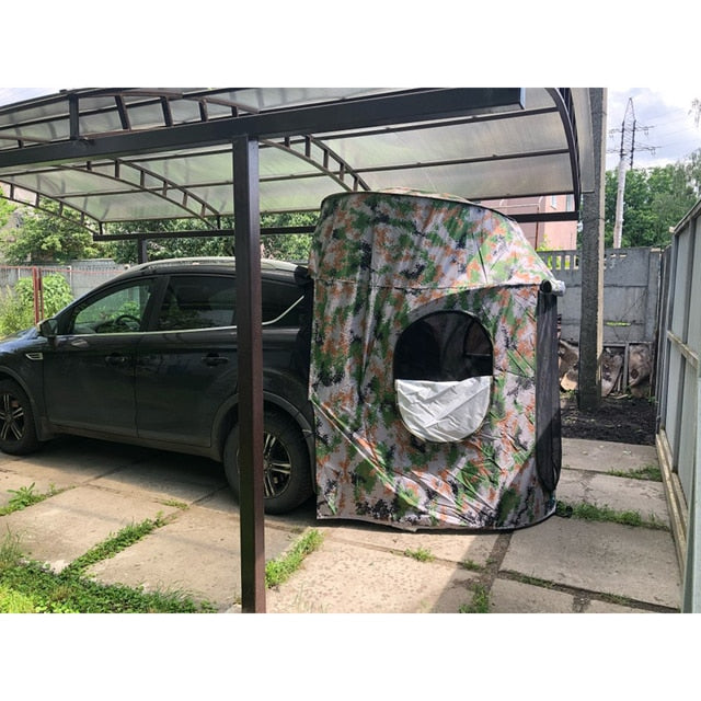 Road Trip Car Outdoor Trunk Camping Tent - Image 9