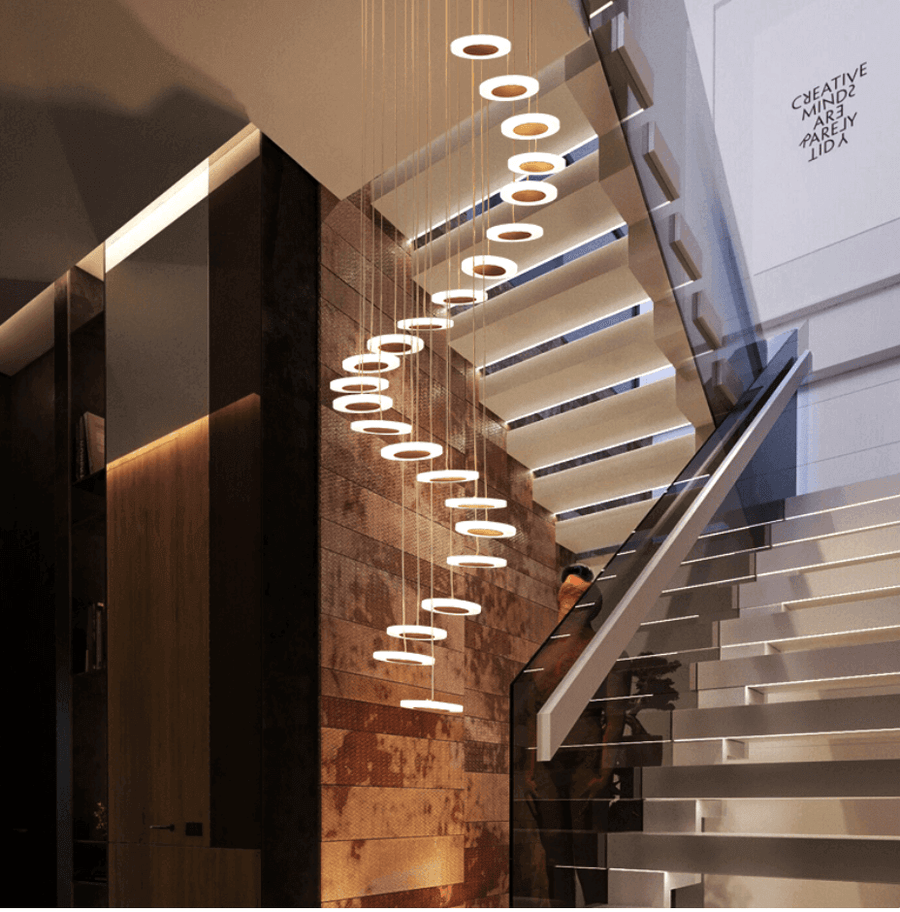 Circle Stairs Pendant Lamp - Image 3