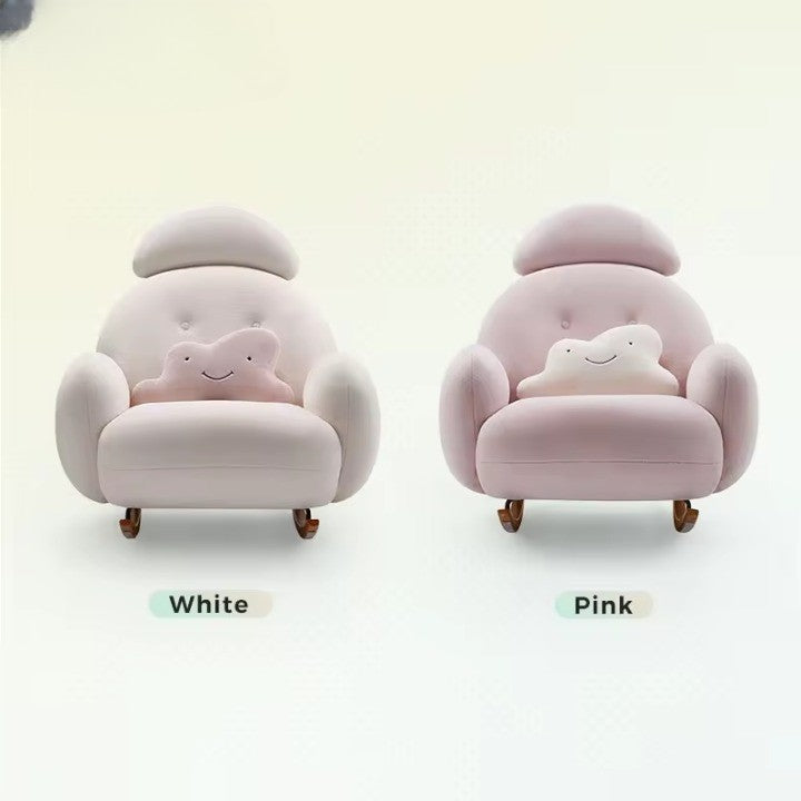 Cloud Comfort Modern Minimalist Rocking Chair - Image 4