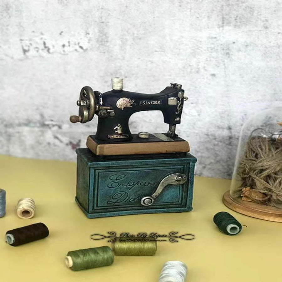 Vintage Sewing Machine Decoration - Image 0