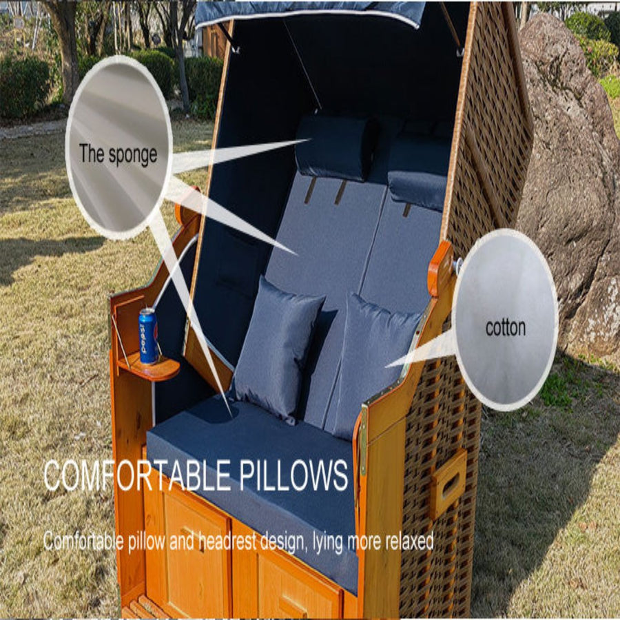Outdoor American Style Comfy Lounger Chair - Image 1