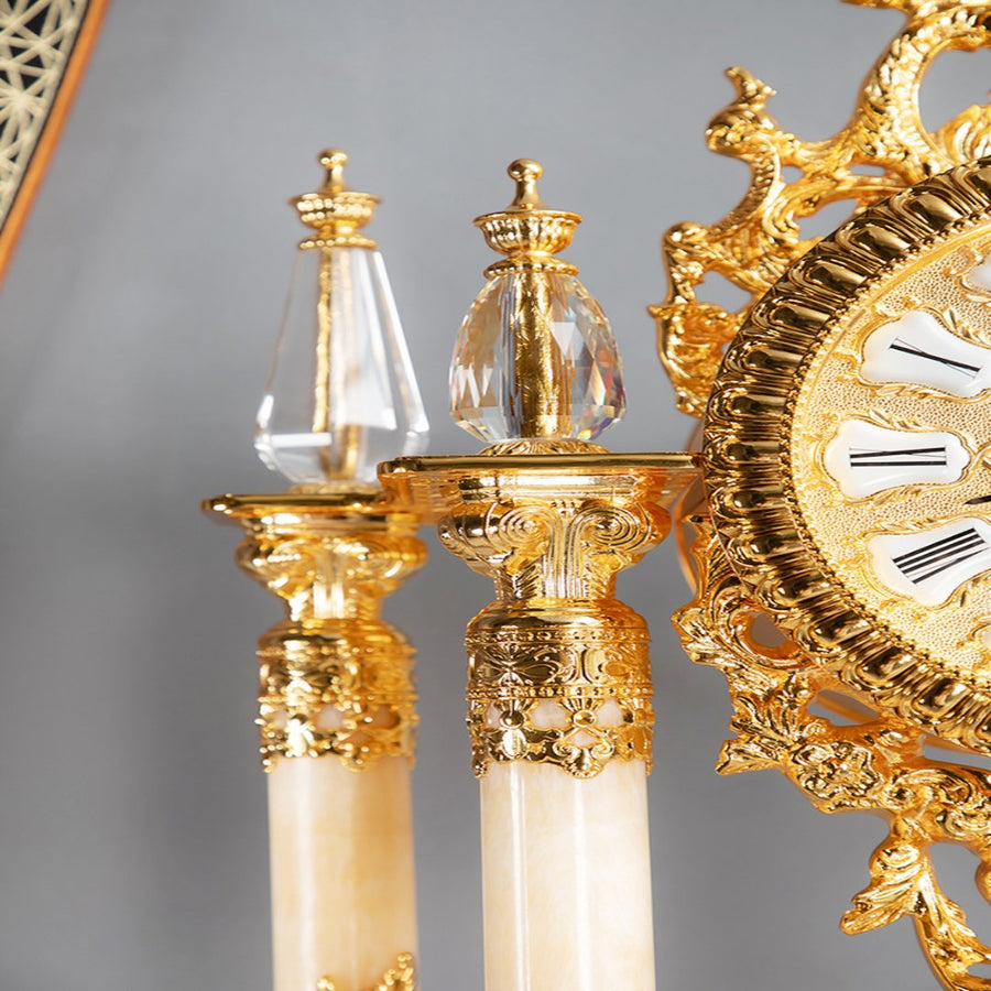 Golden Era Vintage Style Floor Clock - Image 3