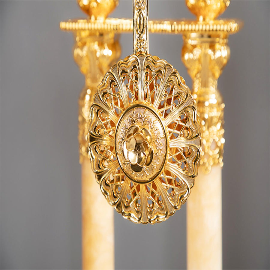 Golden Era Vintage Style Floor Clock - Image 4