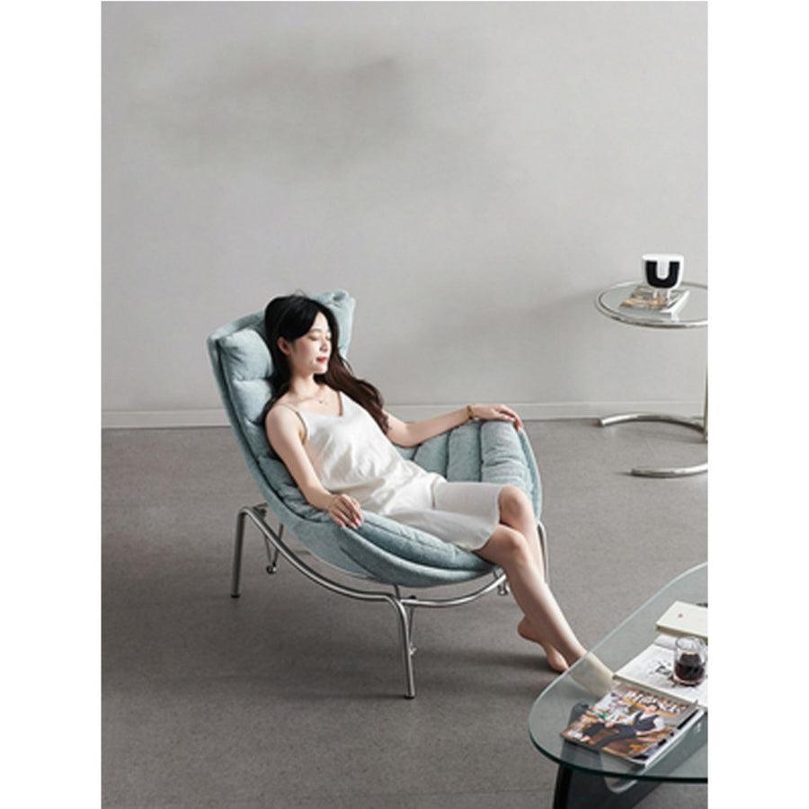 Relax Wave Casual Single Nordic Rocking Chair - Image 2