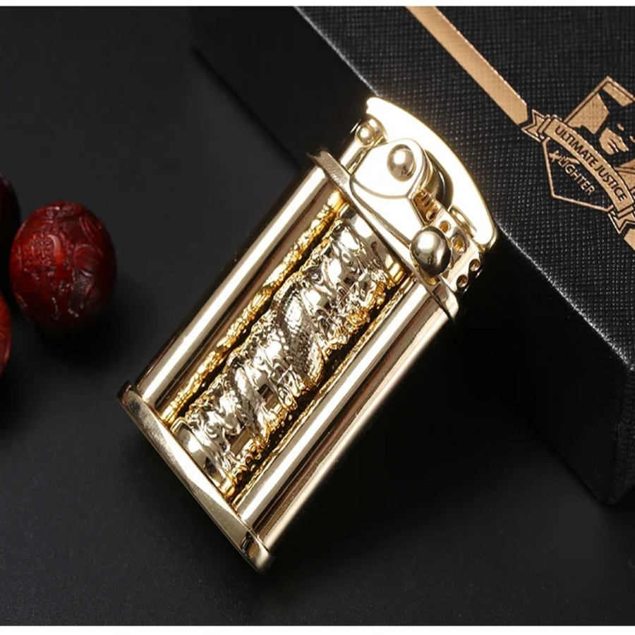 Eco Flame Vintage Brass Kerosene Lighter - Image 6