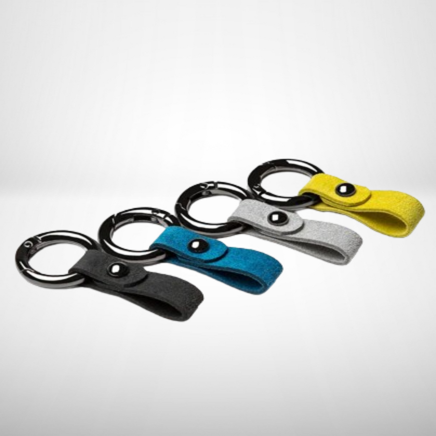 Elegance Touch Alcantara Key Chain - Image 2
