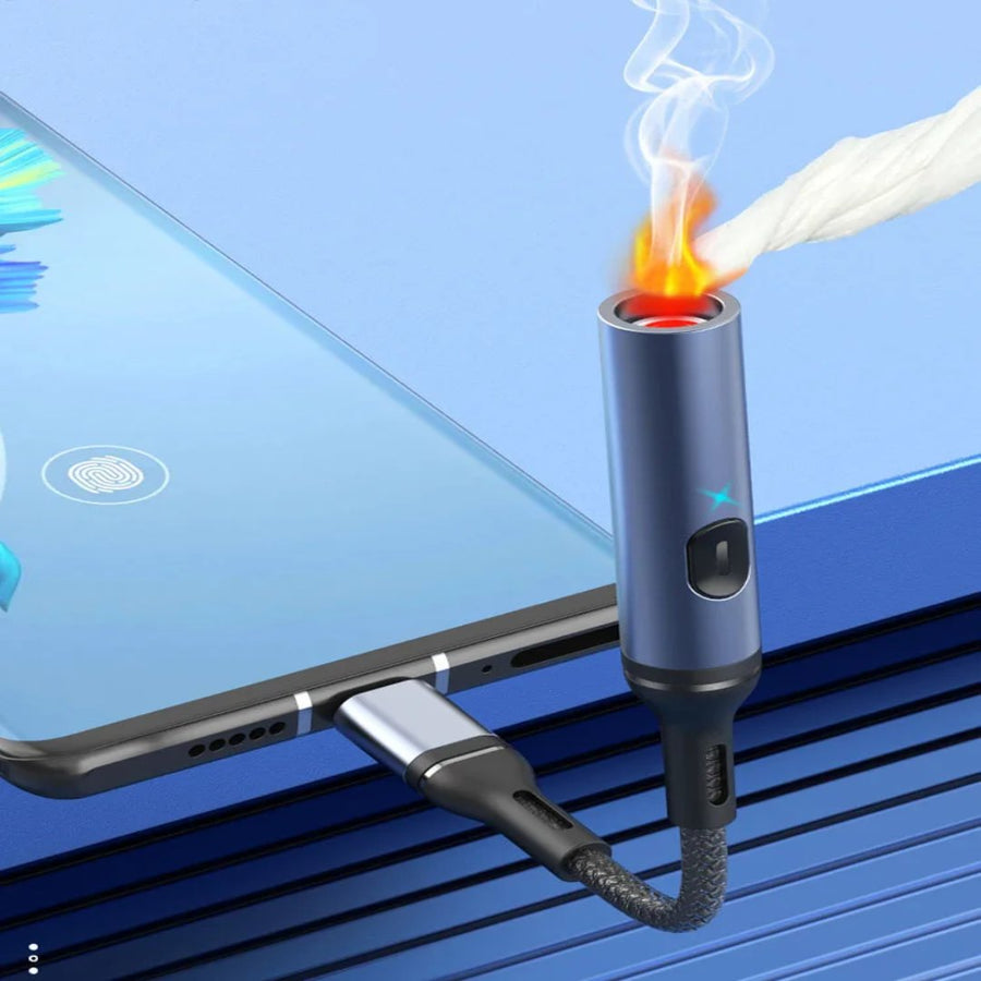 Compact USB-C Travel-Friendly Lighter - Image 3