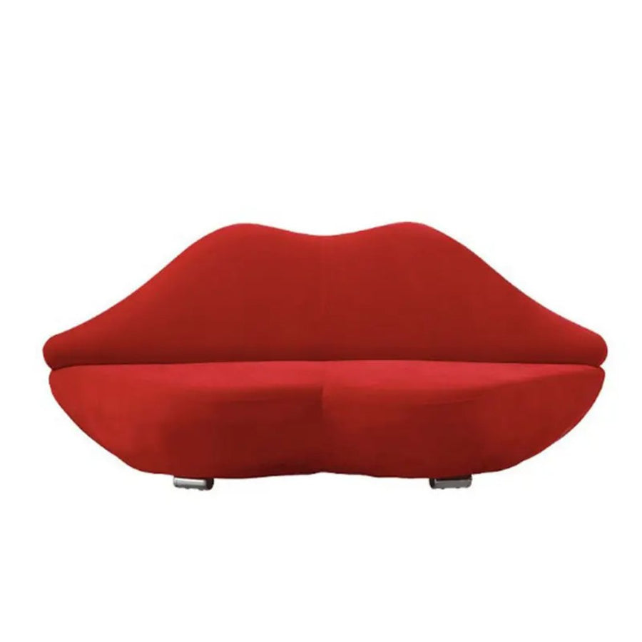 Sexy Red Lip Double Seat Sofa - Image 5