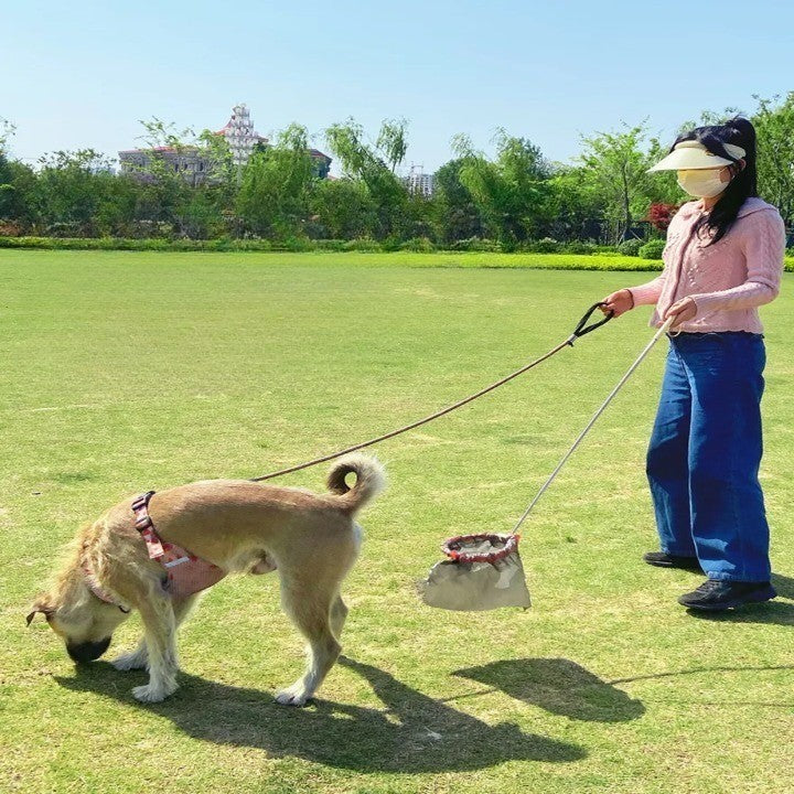 Telescopic Outdoor Pet Waste Scooper - Image 0