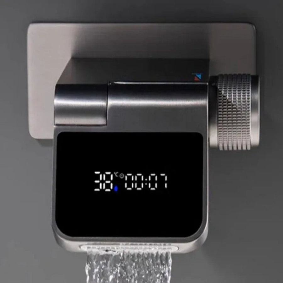 Modern Adjustable Flow Touchless LED Temperature Faucet - Image 1