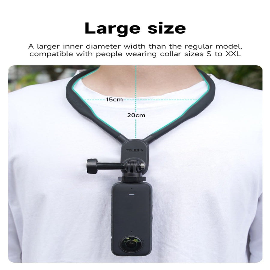 Magnetic Silicone Neck-Mounted Action Camera Accessories - Image 7