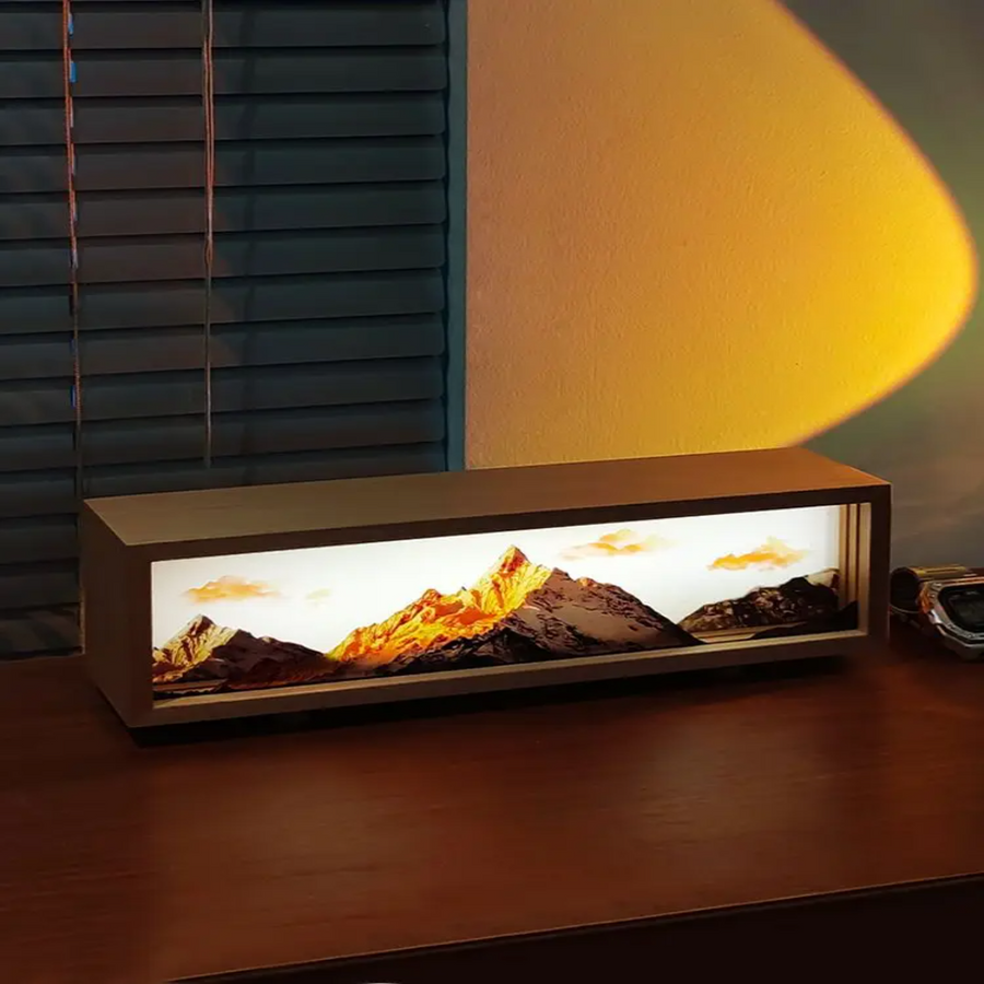 Dream Aura Interactive Desktop Artsy Canvas Lamp - Image 4
