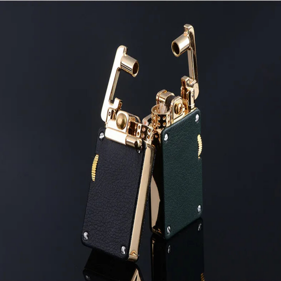 Premium Metal Gasoline Edge Kerosene Lighter - Image 3