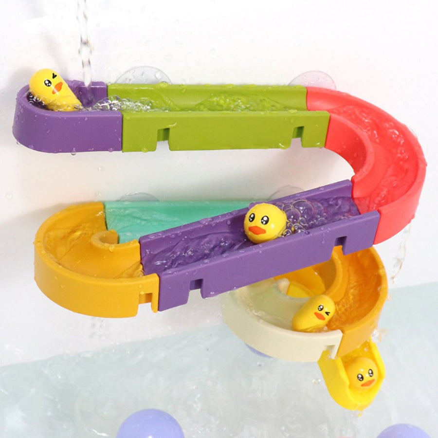 Sliding Ducks Stackable Kids Bath Toy - Image 2
