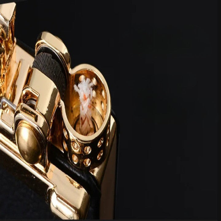 Premium Metal Gasoline Edge Kerosene Lighter - Image 9