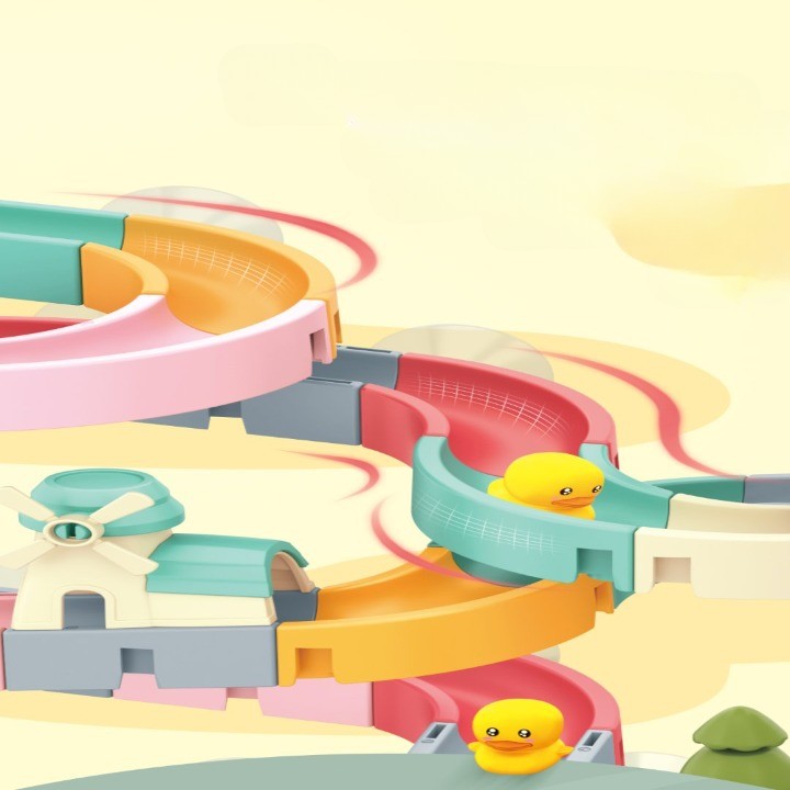 Sliding Ducks Stackable Kids Bath Toy - Image 5