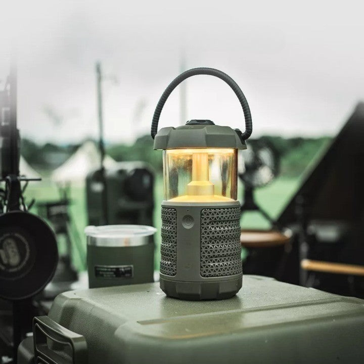 Vintage Style LED Outdoor Speaker Lamp - Image 3