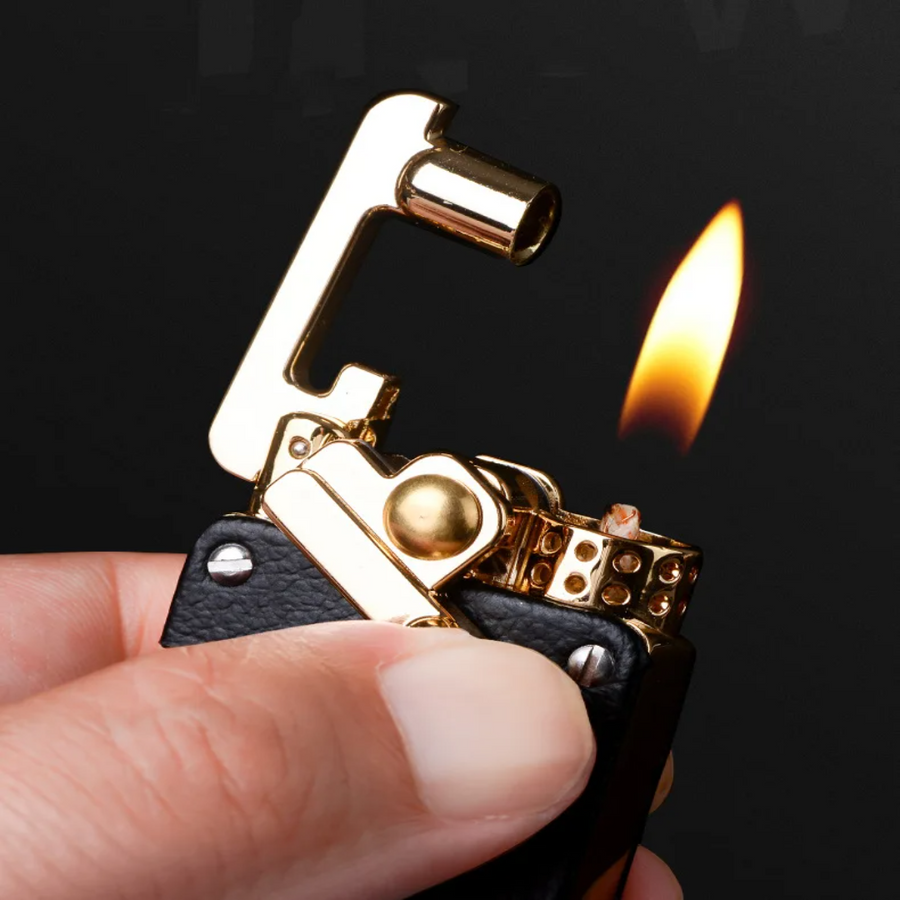 Premium Metal Gasoline Edge Kerosene Lighter - Image 1
