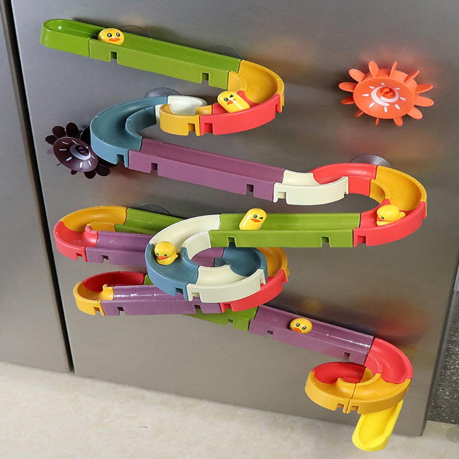 Sliding Ducks Stackable Kids Bath Toy - Image 1