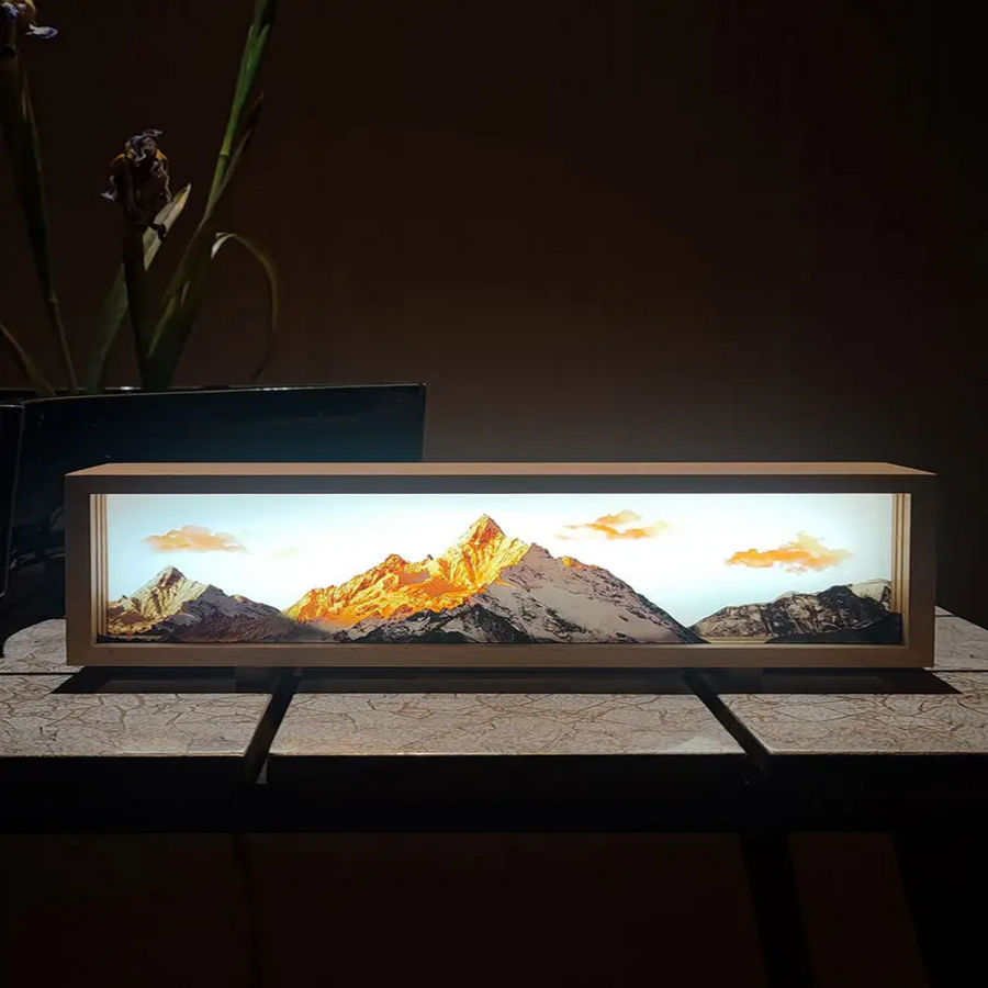 Dream Aura Interactive Desktop Artsy Canvas Lamp - Image 1