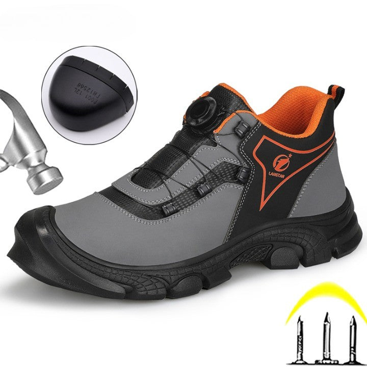Construction Ready Men Indestructible Safety Shoes - Image 3