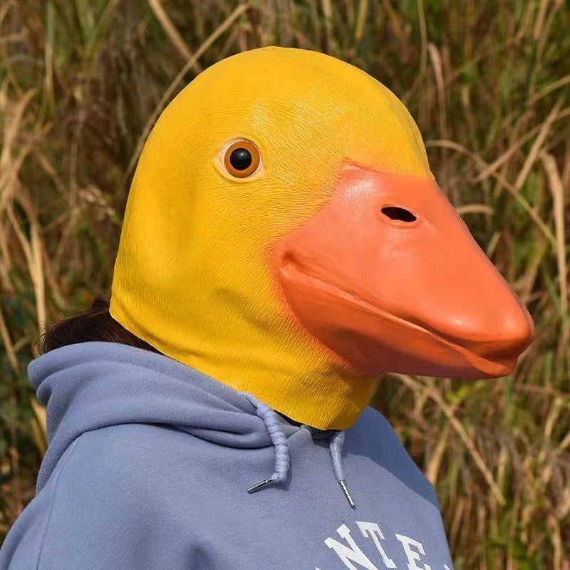 Yellow Duck Soft Cosplay Mask - Image 0