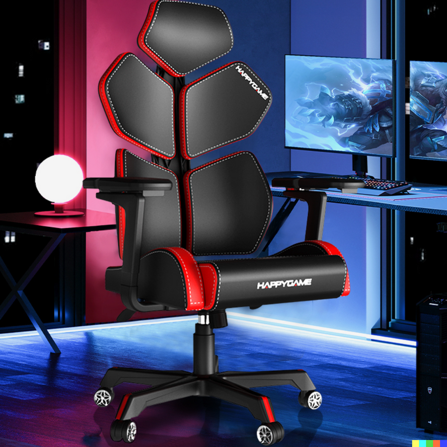 5D Pro-Gamer Adjustable Gaming Chair - Image 1