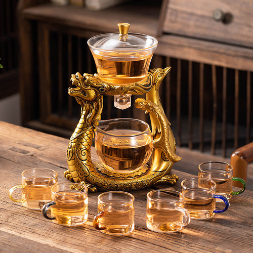 Dragon Phoenix Fully Automatic Magnetic Teapot - Image 0