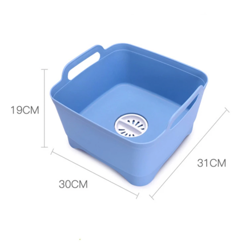 Portable Large Vegetable Washer Drain Basket - Image 13