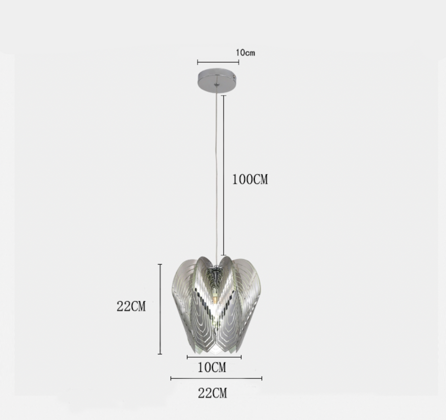Elegant Led Pendant Loft Style Iron Chandelier Lamp - Image 6