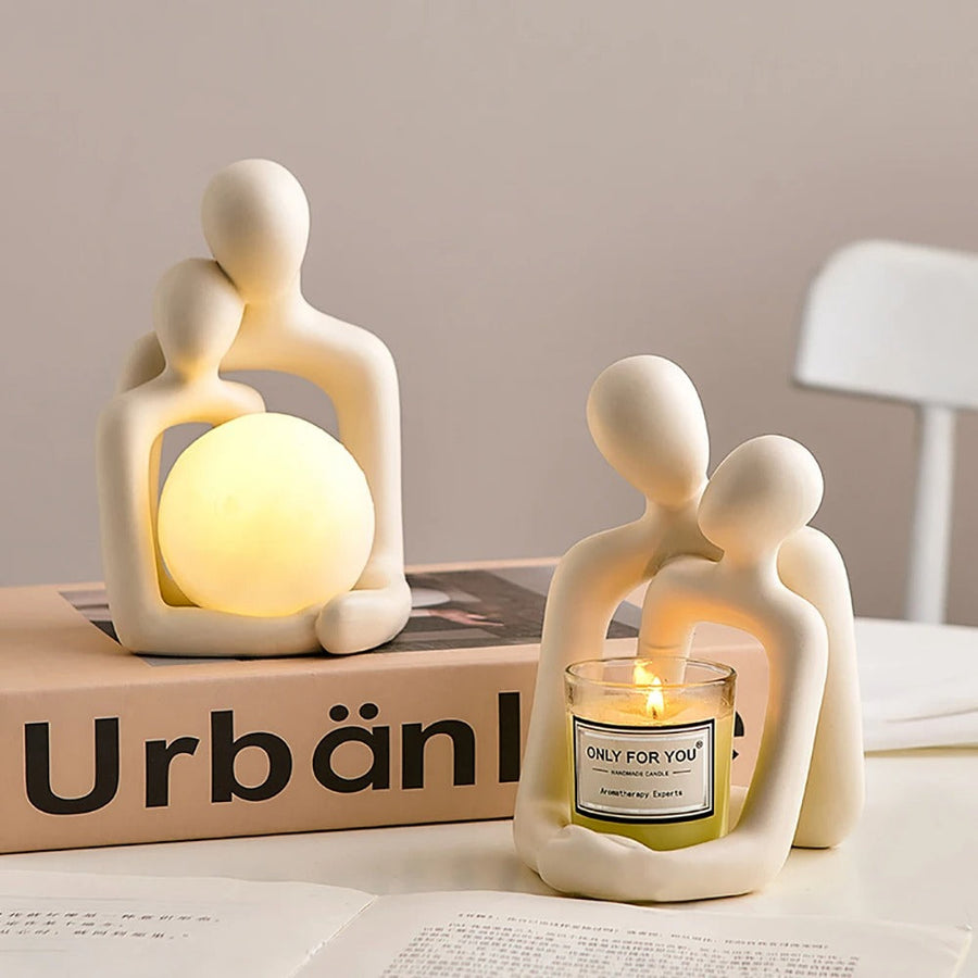 Eternal Bond Love Couple Night Decor Lamp - Image 3