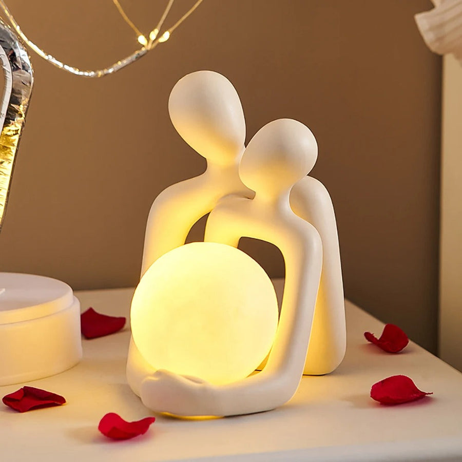Eternal Bond Love Couple Night Decor Lamp - Image 0