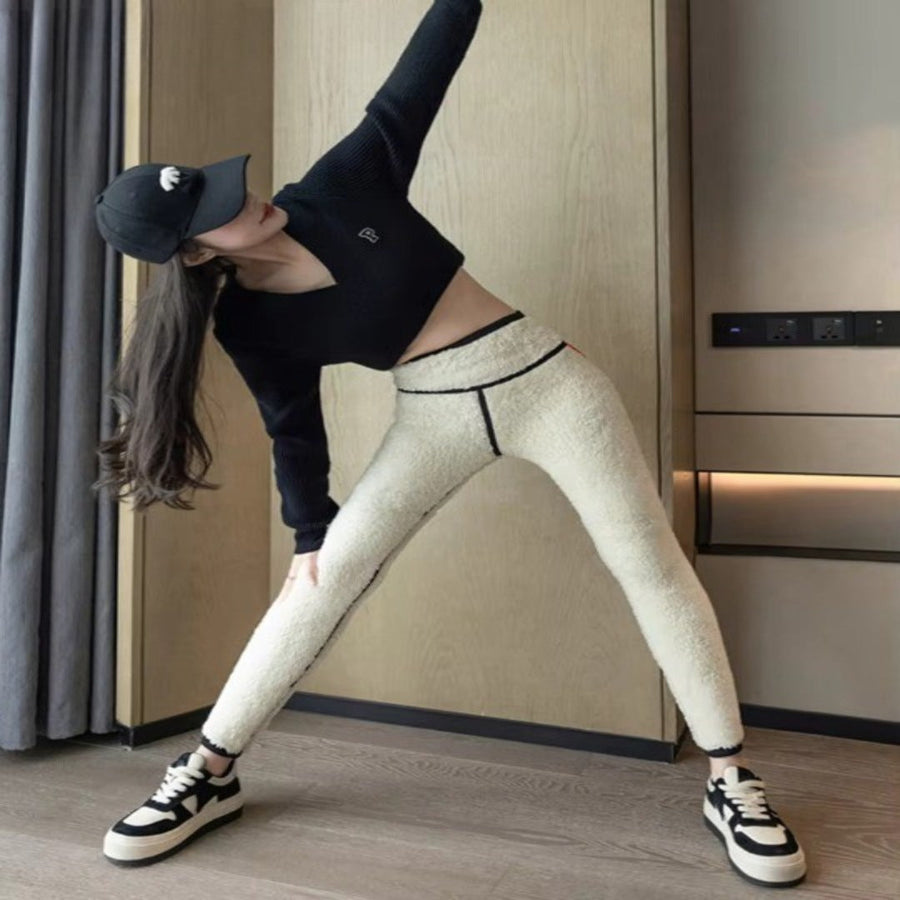 Extra Thick Comfy High Waist Thermal Leggings - Image 3