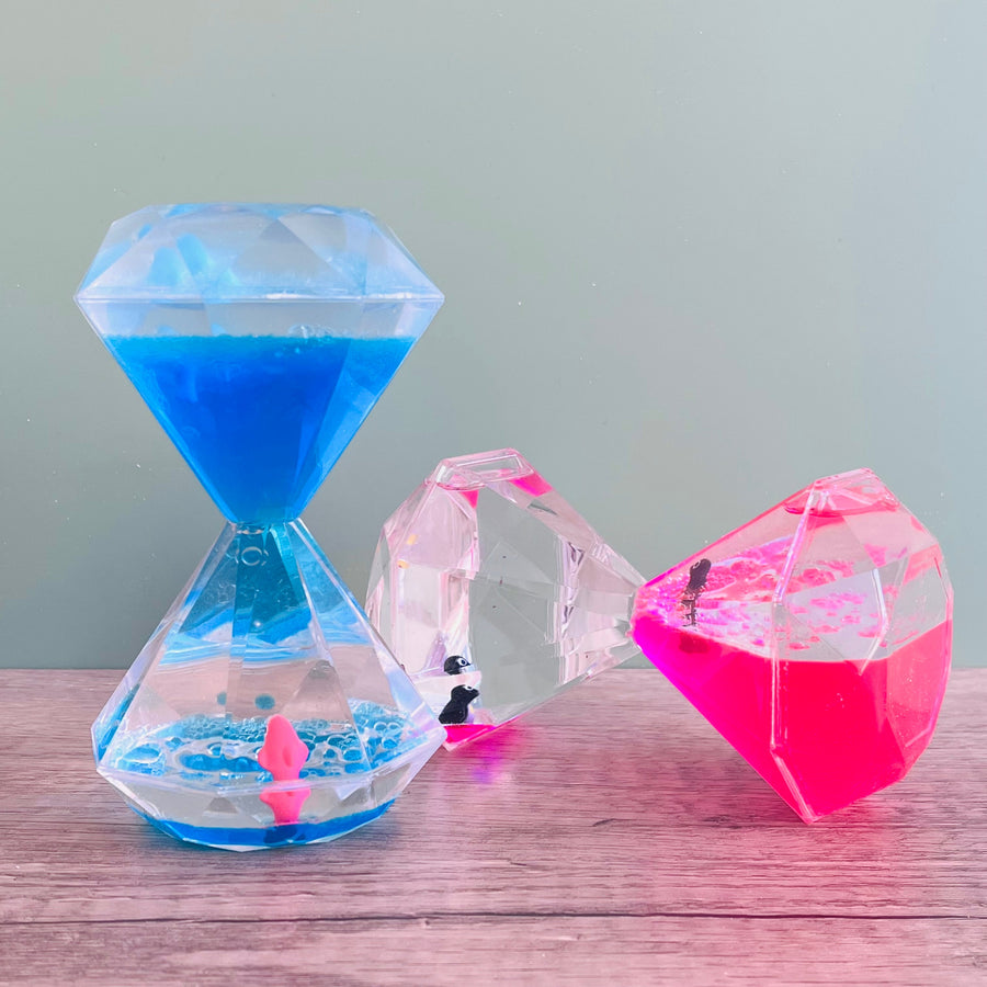 Floating Aqua Gems Liquid Motion Toy - Image 3