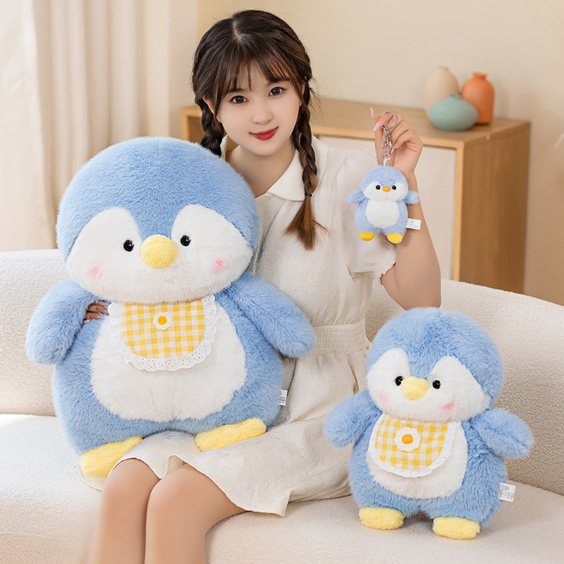 Fluffy Cuddly Happy Penguin Plush - Image 1