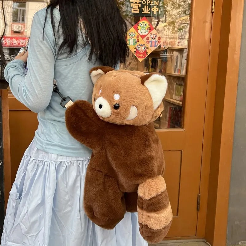Fluffy Teddy Bear Shoulder Bag - Image 4