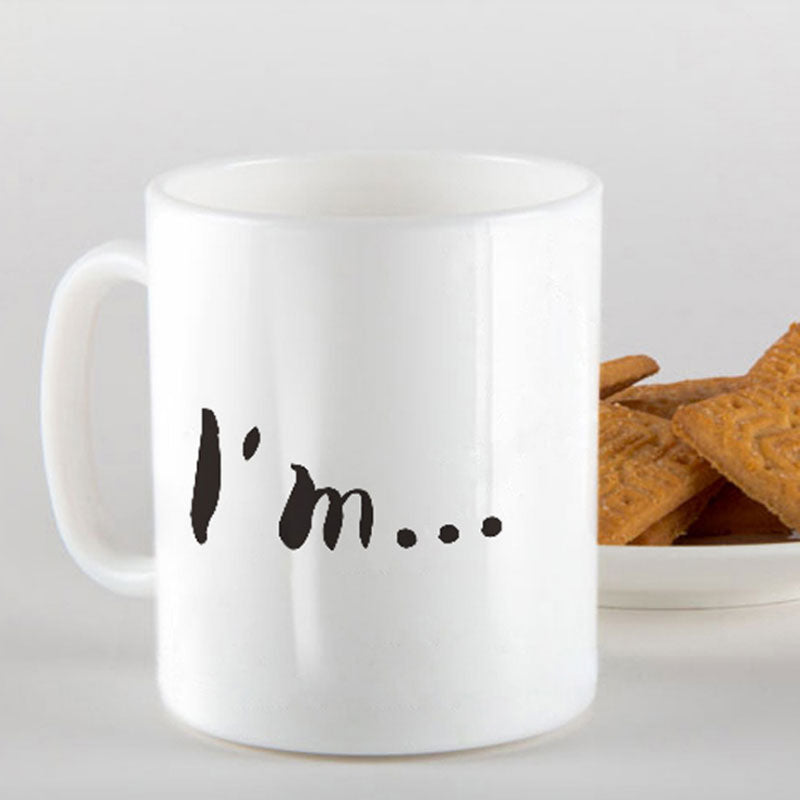Ceramic Dog Nose Coffee Mug - Image 1