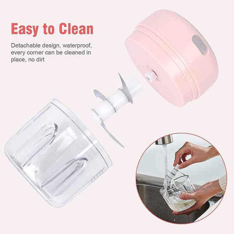 Mini Wireless Garlic Grinder Chopper - Image 2