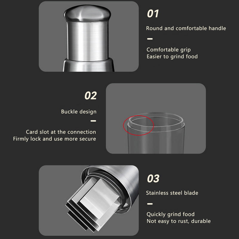 Handheld Manual Food Chopper Slicer - Image 10