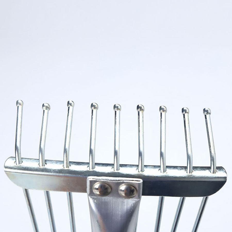Garden Helper Telescopic Yard Cleaner Leaf Rake - Image 2