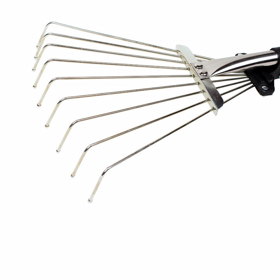 Garden Helper Telescopic Yard Cleaner Leaf Rake - Image 4